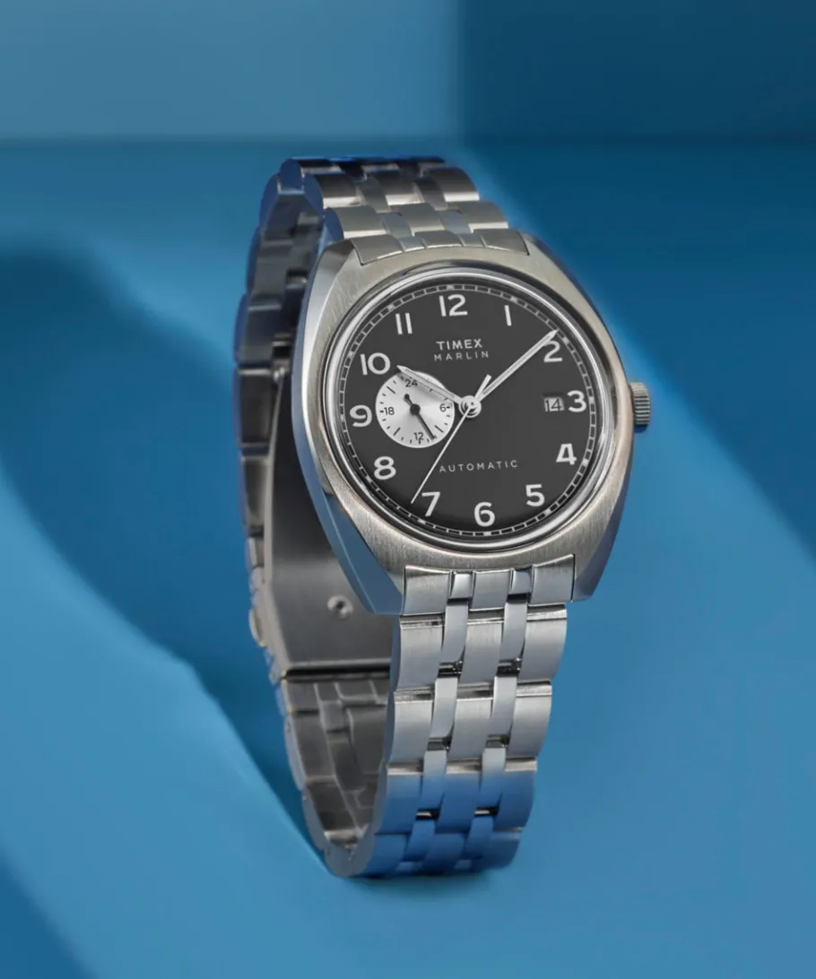 Timex Stainless Steel|Automatic*Marlin® Automatic 39mm Stainless Steel Bracelet Watch