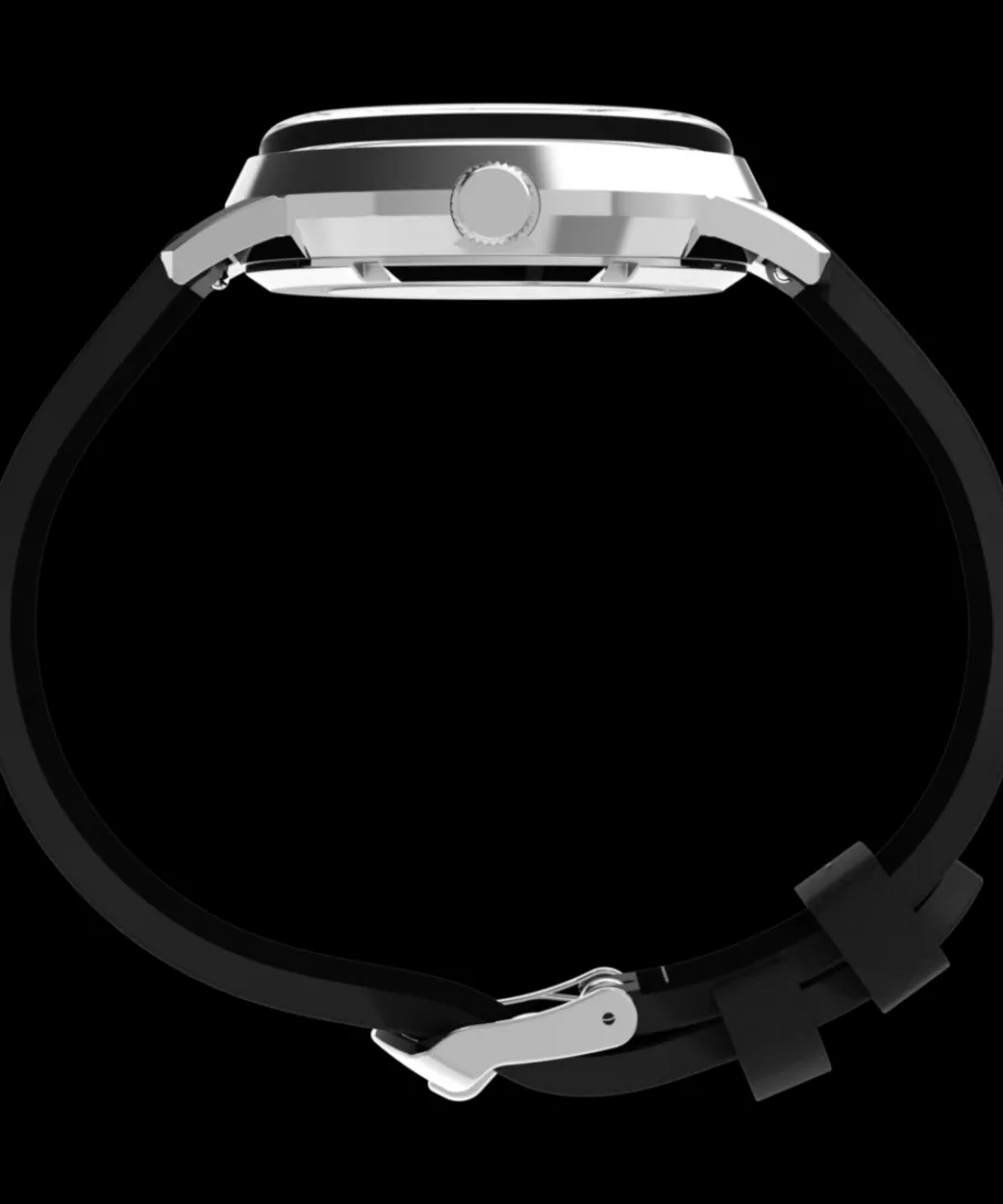 Timex Leather|Automatic*Marlin® Automatic x Peanuts Sketch 40mm Leather Strap Watch