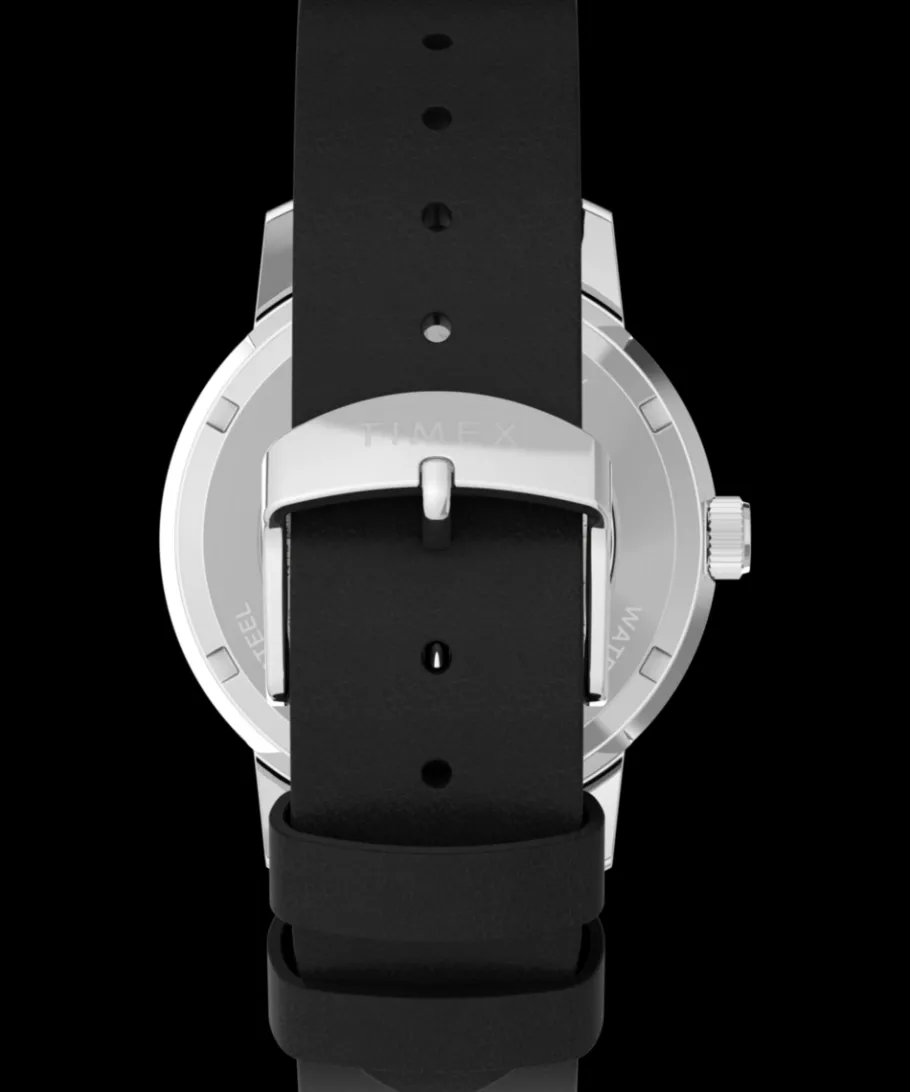 Timex Leather|Automatic*Marlin® Automatic x Peanuts Sketch 40mm Leather Strap Watch