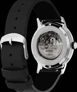 Timex Leather|Automatic*Marlin® Automatic x Peanuts Sketch 40mm Leather Strap Watch