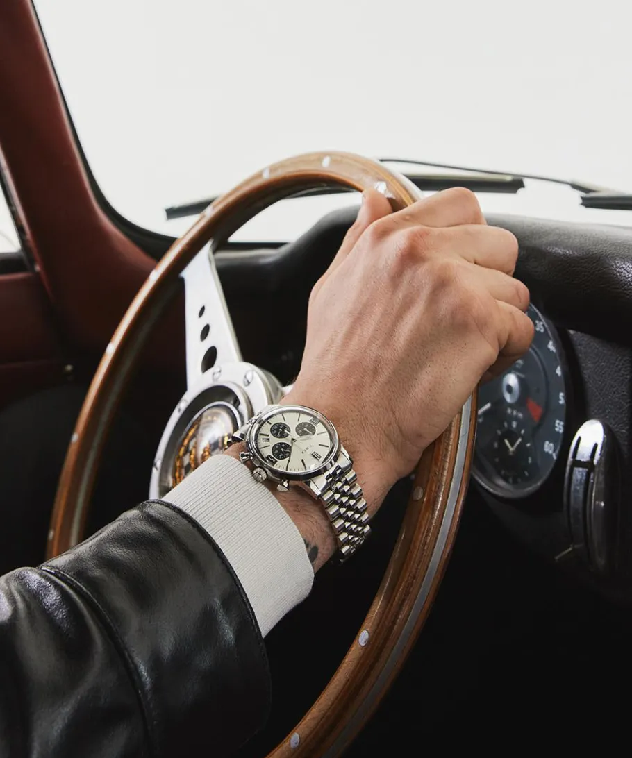 Timex Vintage|Chronograph*Marlin® Chronograph Tachymeter 40mm Stainless Steel Bracelet Watch