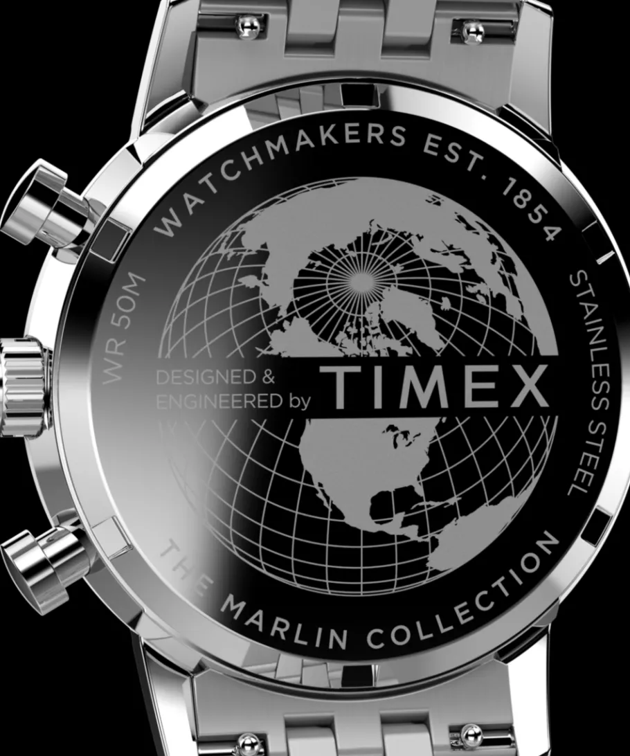 Timex Vintage|Chronograph*Marlin® Chronograph Tachymeter 40mm Stainless Steel Bracelet Watch