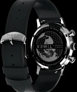 Timex Vintage|Chronograph*Marlin® Chronograph Tachymeter 40mm Leather Strap Watch