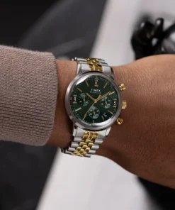 Timex Vintage|Stainless Steel*Marlin® Chronograph Tachymeter 40mm Stainless Steel Bracelet Watch
