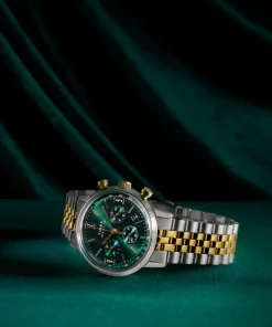 Timex Vintage|Stainless Steel*Marlin® Chronograph Tachymeter 40mm Stainless Steel Bracelet Watch