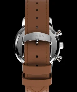 Timex Vintage|Leather*Marlin® Chronograph Tachymeter 40mm Leather Strap Watch