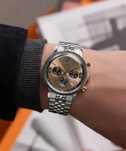 Timex Vintage|Stainless Steel*Marlin® Chronograph Tachymeter 40mm Stainless Steel Bracelet Watch