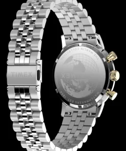 Timex Vintage|Stainless Steel*Marlin® Chronograph Tachymeter 40mm Stainless Steel Bracelet Watch