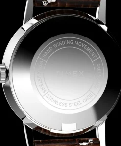 Timex Vintage|Leather*Marlin® Hand-Wound 34mm Leather Strap Watch
