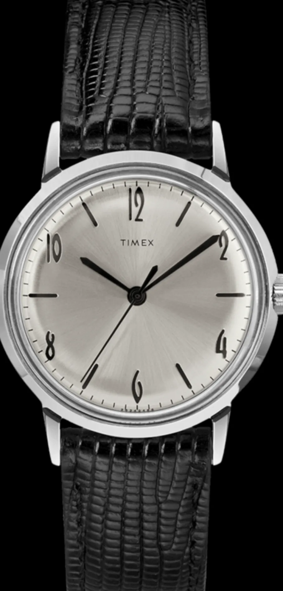 Timex Vintage|Leather*Marlin® Hand-Wound 34mm Leather Strap Watch