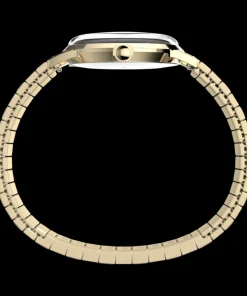 Women Timex Gold-tone|Bracelet*Marlin® Hand-Wound 34mm Stainless Steel Expansion Band Watch