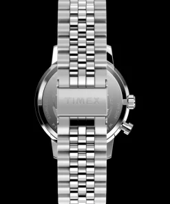Timex Vintage|Stainless Steel*Marlin® Moon Phase 40mm Stainless Steel Bracelet Watch