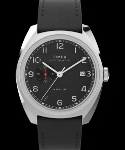 Timex Vintage|Leather*Marlin® Sub-Dial Automatic 39mm Leather Strap Watch