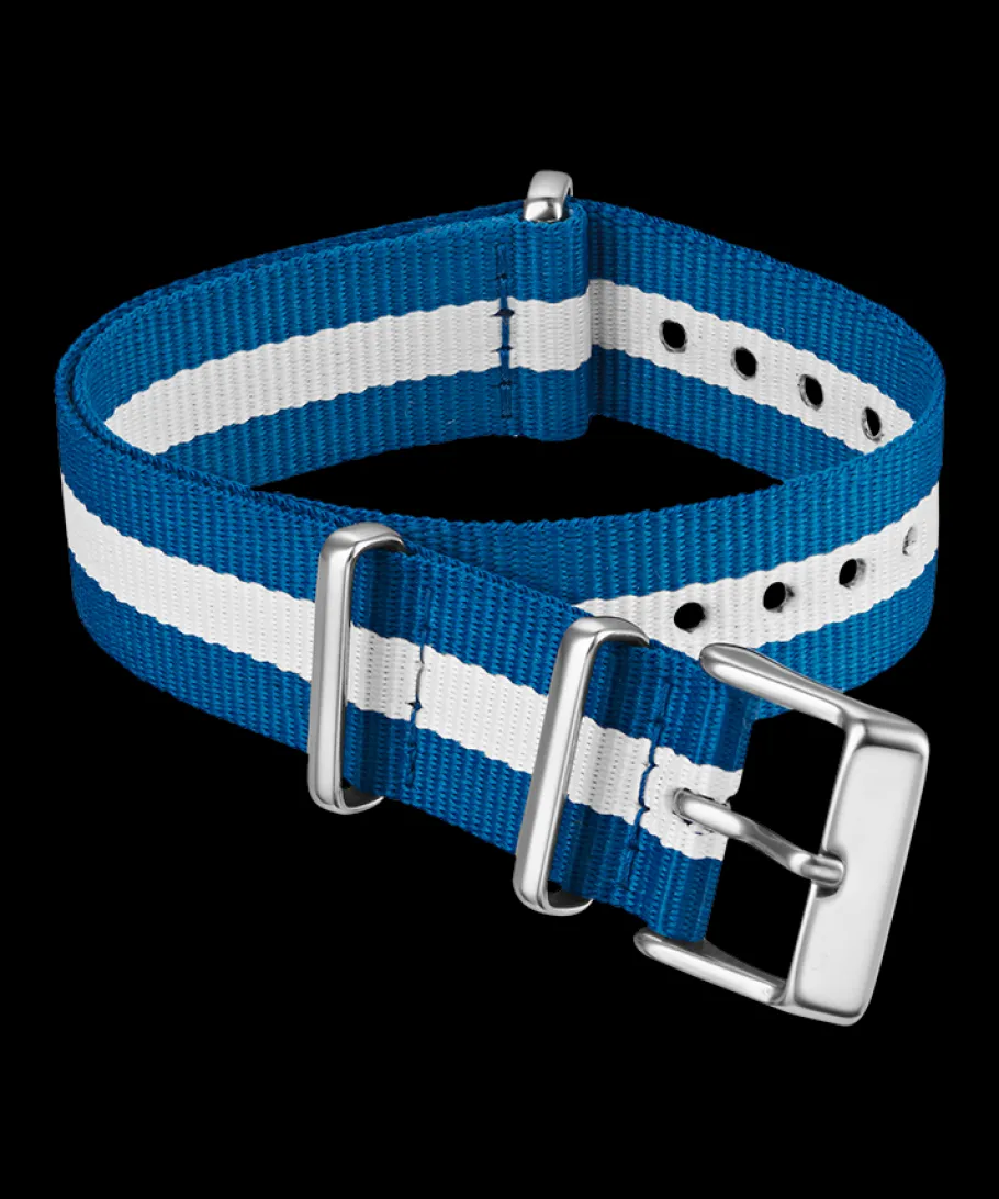 Timex Straps*18mm Fabric Slip-Thru Double Layer Strap