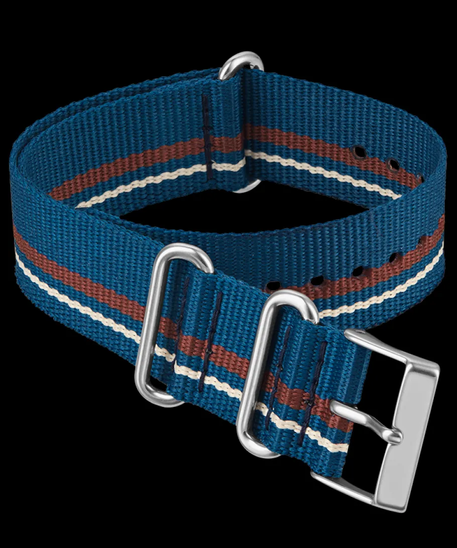 Timex Straps*20mm Fabric Slip-Thru Double Layer Strap
