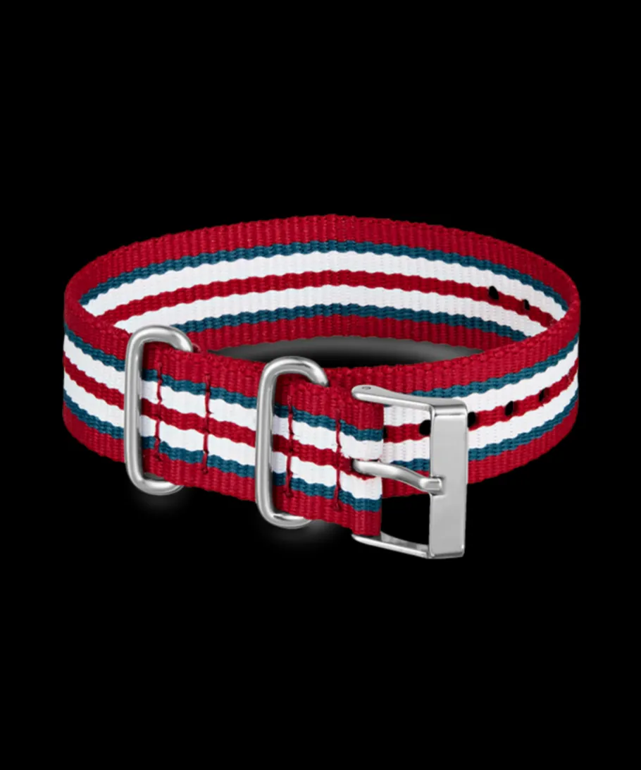 Timex Straps*20mm Fabric Slip-Thru Single Layer Strap