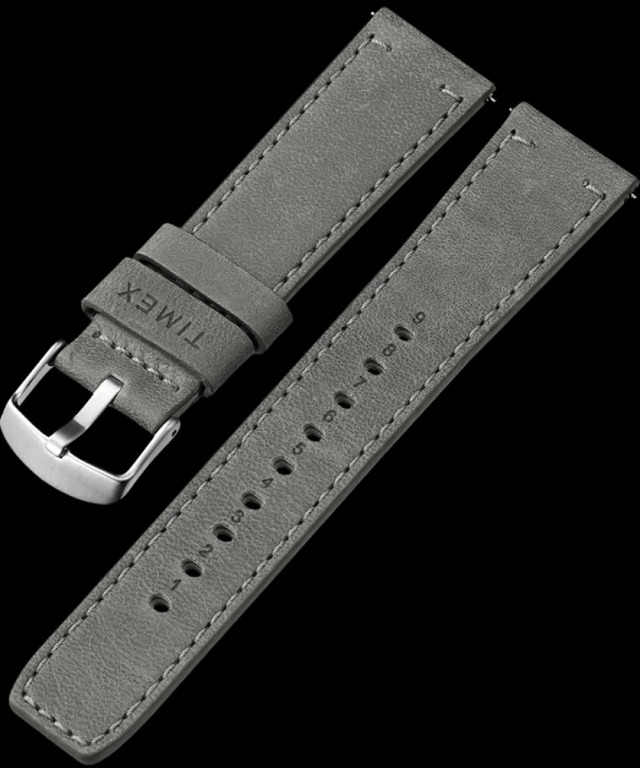 Timex Straps*22mm Quick Release Leather Strap