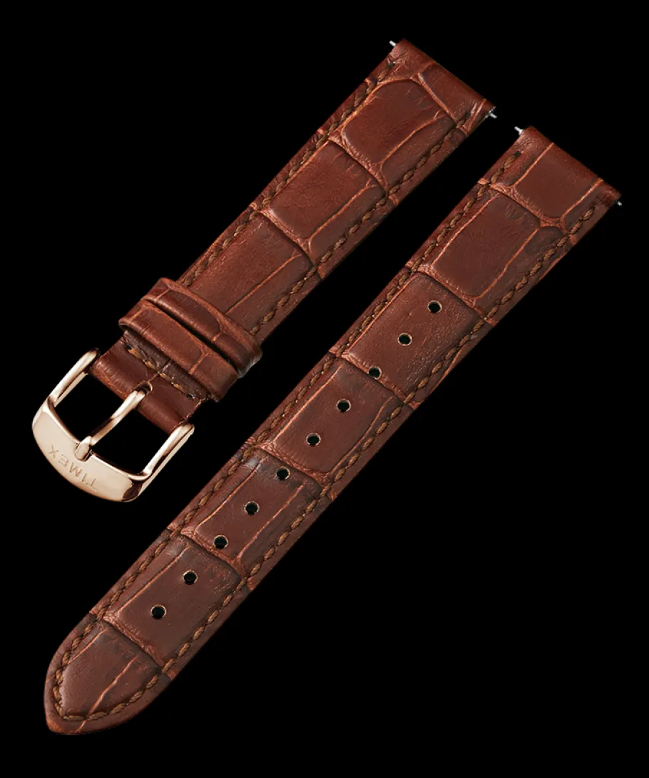Timex Straps*18mm Quick Release Leather Strap