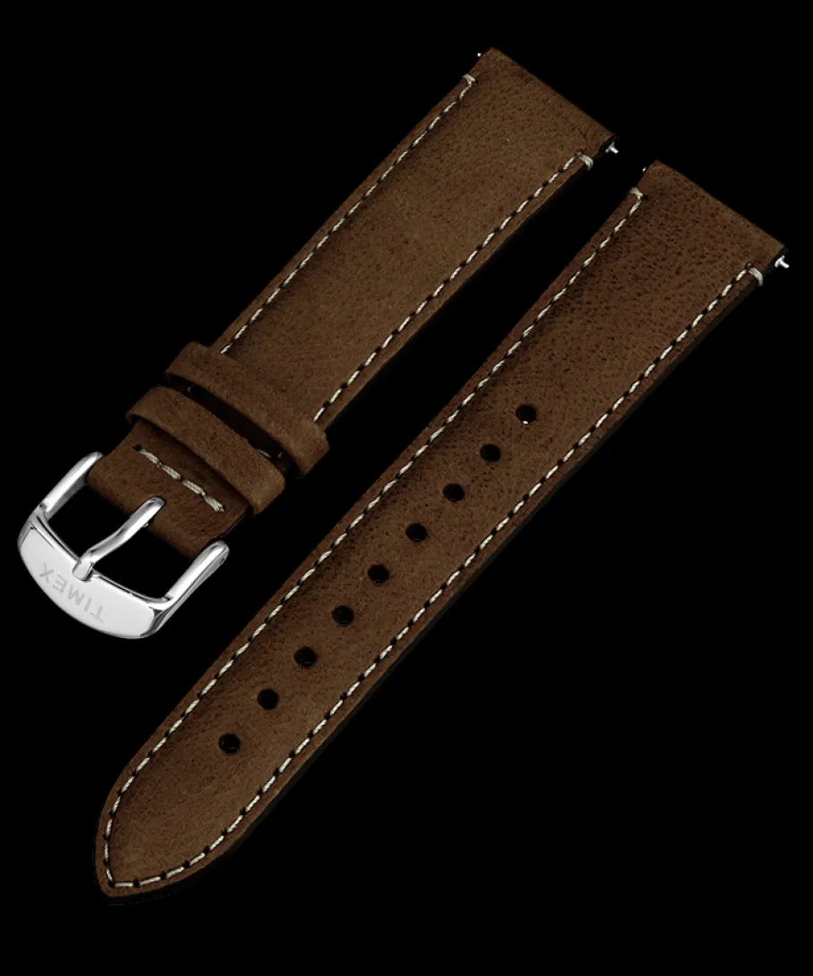 Timex Straps*20mm Quick Release Leather Strap