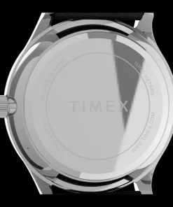 Timex Leather|Black Watches*Modern Easy Reader® 40mm Leather Strap Watch