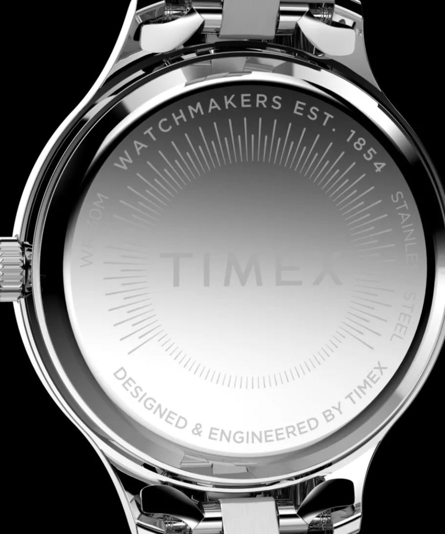Women Timex Silver-tone|Bracelet*Peyton 32mm Stainless Steel Bracelet Watch