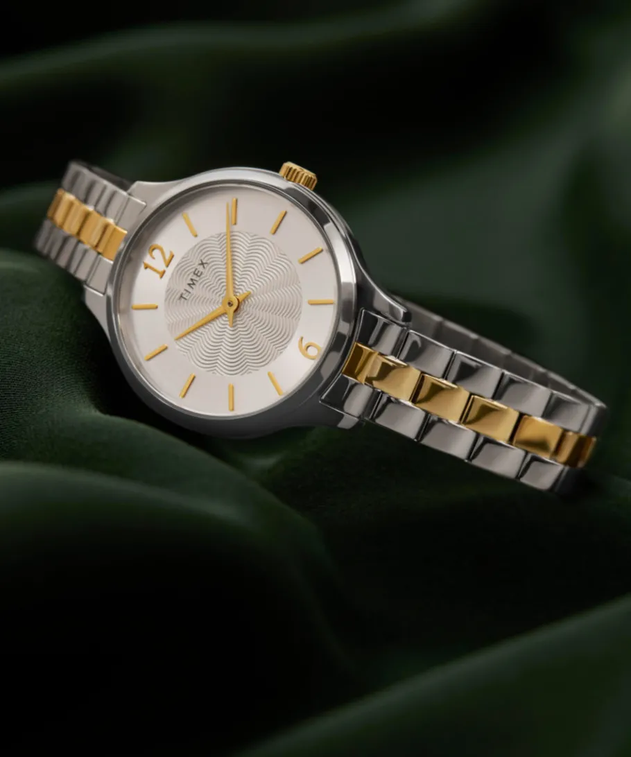 Women Timex Silver-tone|Bracelet*Peyton 32mm Stainless Steel Bracelet Watch