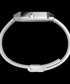 Timex Vintage|Stainless Steel*Q ® 1982 Ana-Digi Reissue 33mm Stainless Steel Bracelet Watch