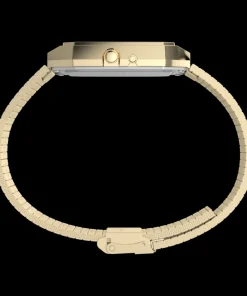 Timex Vintage|Stainless Steel*Q ® 1982 Ana-Digi Reissue 33mm Stainless Steel Bracelet Watch