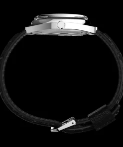 Timex Vintage|Leather*Q 1978 Day/Date 37.5mm Leather Strap Watch