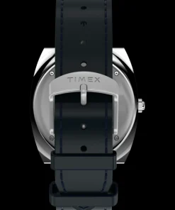 Timex Leather|Father's Day Gifts*Q ® 1972 World Time 39mm Leather Strap Watch