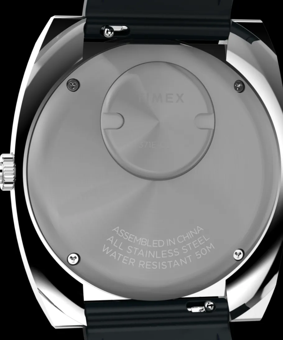 Timex Leather|Father's Day Gifts*Q ® 1972 World Time 39mm Leather Strap Watch