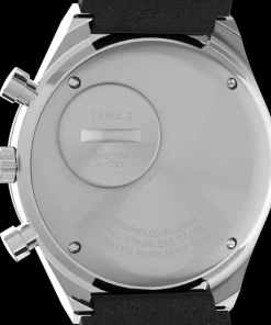 Timex Vintage|Leather*Q Chronograph 40mm Leather Strap Watch