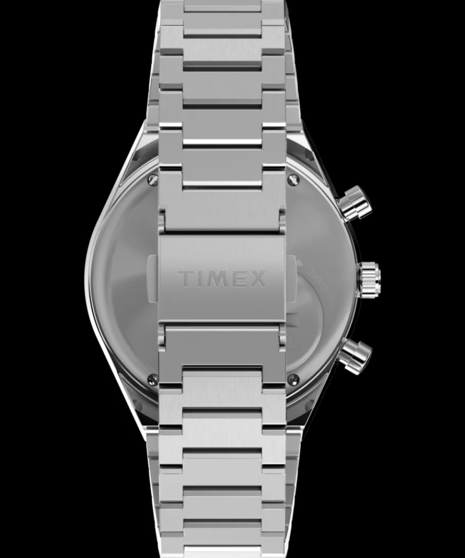 Timex Vintage|Chronograph*Q Chronograph 40mm Stainless Steel Bracelet Watch
