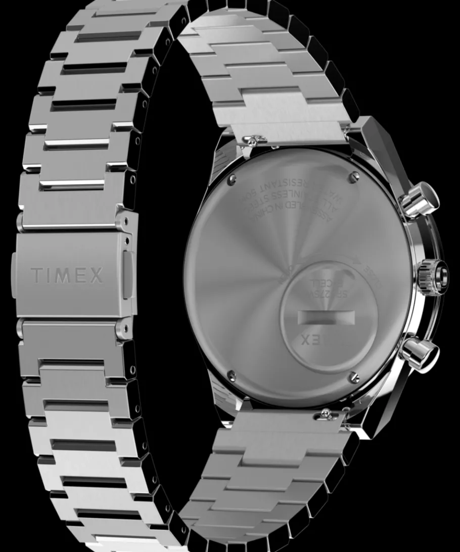 Timex Vintage|Chronograph*Q Chronograph 40mm Stainless Steel Bracelet Watch