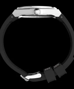 Timex Vintage|Father's Day Gifts*Q ® Continental GMT 39mm Synthetic Rubber Strap Watch