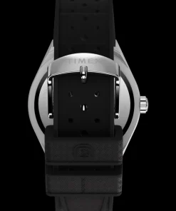 Timex Vintage|Father's Day Gifts*Q ® Continental GMT 39mm Synthetic Rubber Strap Watch