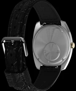 Timex Vintage|Leather*Q ® 1978 Day/Date 37.5mm Leather Strap Watch