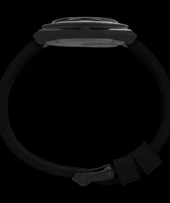 Timex Vintage|Military Inspired*Q GMT 38mm Synthetic Rubber Strap Watch