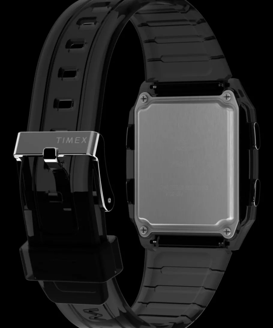 Women Timex Digital|Vintage*Q LCA 35mm Resin Strap Watch
