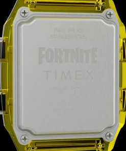 Women Timex Digital|Digital*Q LCA x Fortnite® 35mm Resin Strap Watch