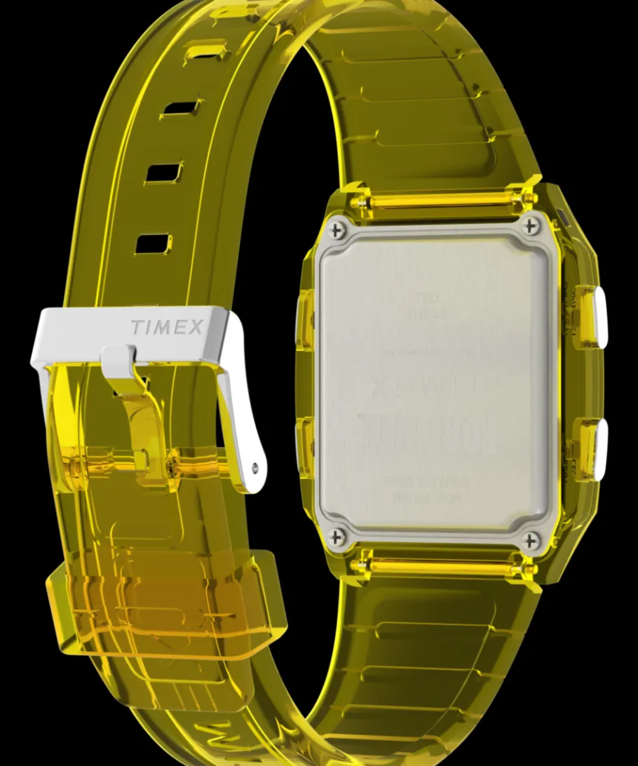 Women Timex Digital|Digital*Q LCA x Fortnite® 35mm Resin Strap Watch