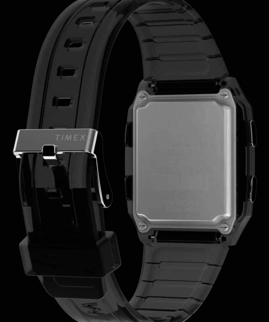 Women Timex Digital|Digital*Q LCA x Fortnite® 35mm Resin Strap Watch