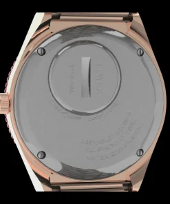 Women Timex Bracelet*Q Malibu 36mm Stainless Steel Expansion Band Watch