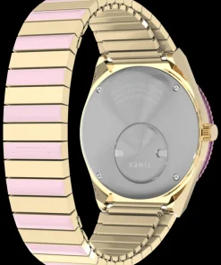 Women Timex Bracelet*Q ® 36mm Stainless Steel Expansion Band Watch