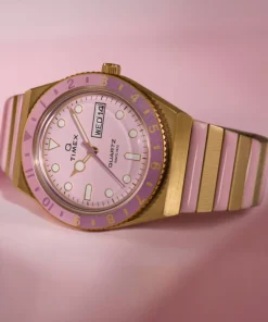 Women Timex Bracelet*Q ® 36mm Stainless Steel Expansion Band Watch