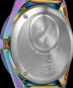 Women Timex Bracelet*Q 36mm Stainless Steel Expansion Band Watch