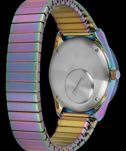 Women Timex Bracelet*Q 36mm Stainless Steel Expansion Band Watch