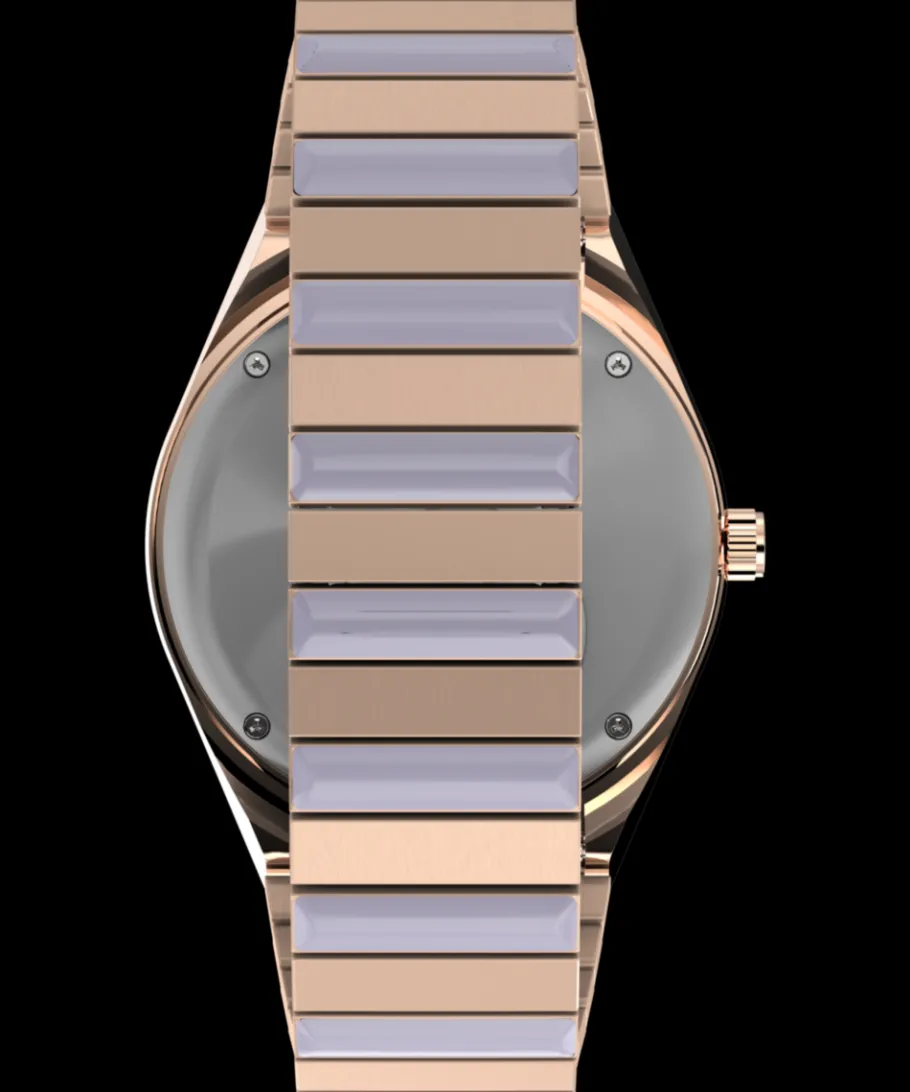 Women Timex Bracelet*Q ® 36mm Stainless Steel Expansion Band Watch