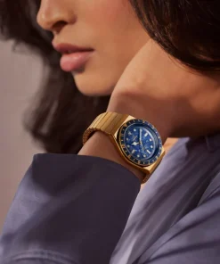 Women Timex Gold-tone|Bracelet*Q ® 36mm Stainless Steel Expansion Band Watch