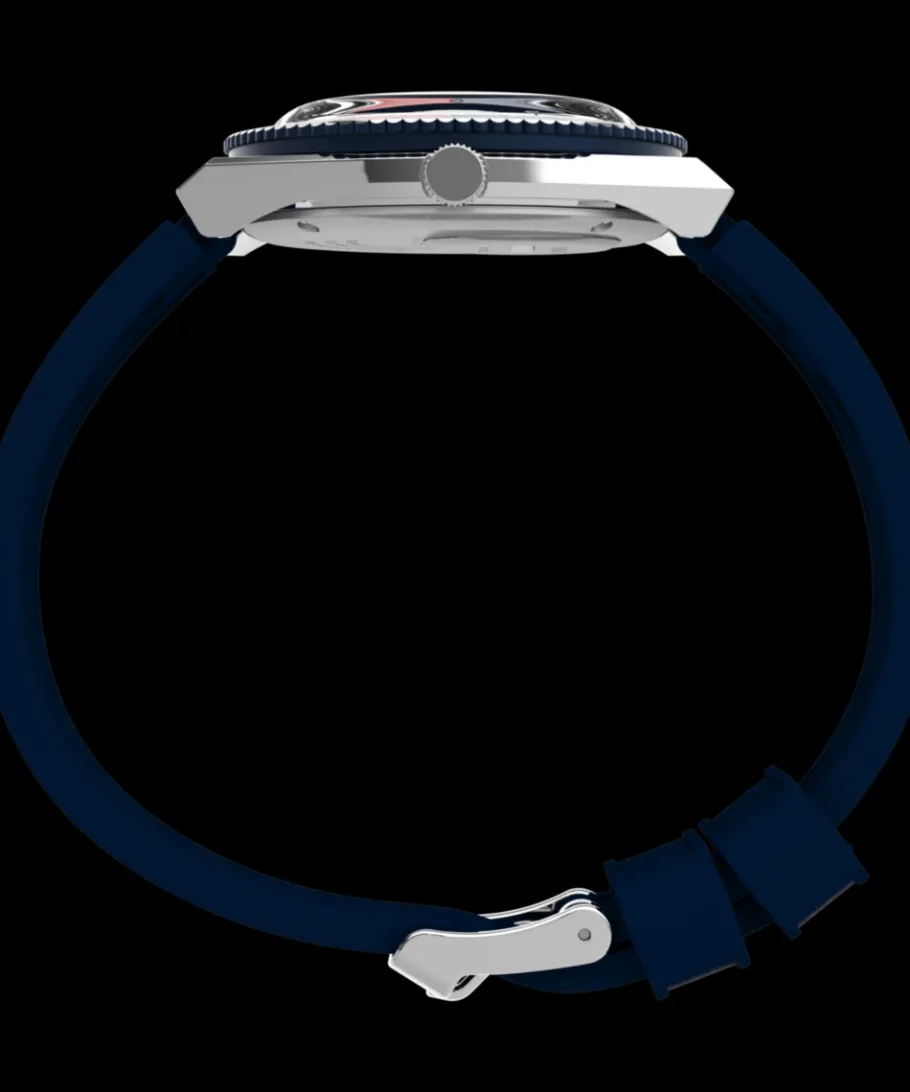 Timex Vintage|Father's Day Gifts*Q 38mm Synthetic Rubber Strap Watch